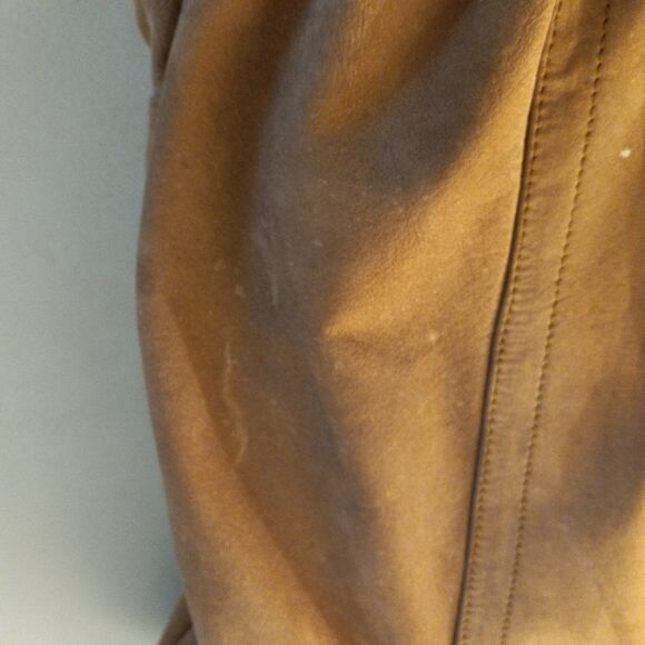 John Ashford Leather Bomber Jacket - Picture 12 of 12